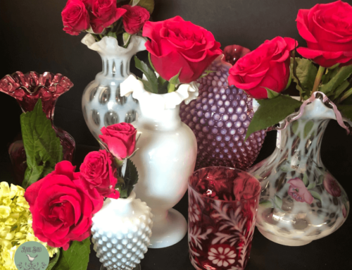 Displaying Flowers in Vintage Vases