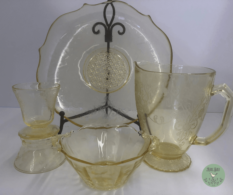 Guide to Collecting Depression Glass - Rare Bird Antiques